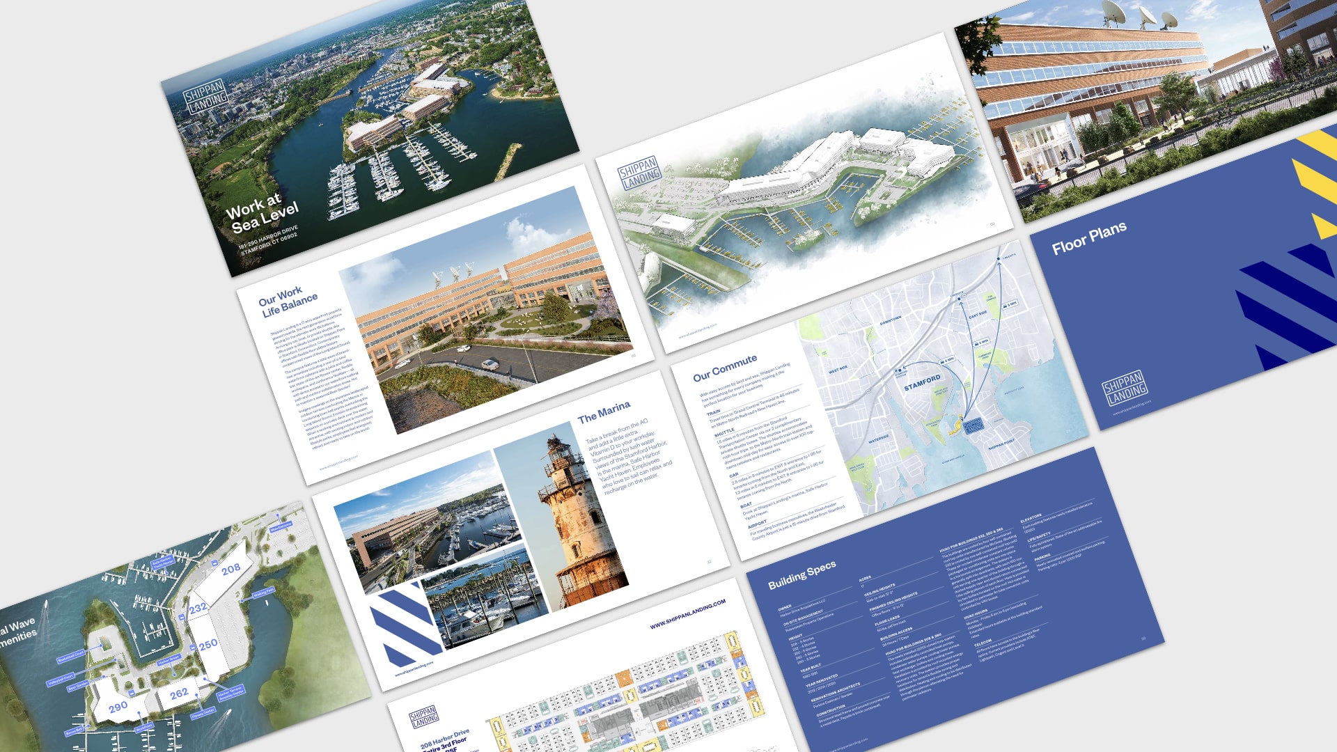 Shippan Landing • Commercial Real Estate Branding • Conway+