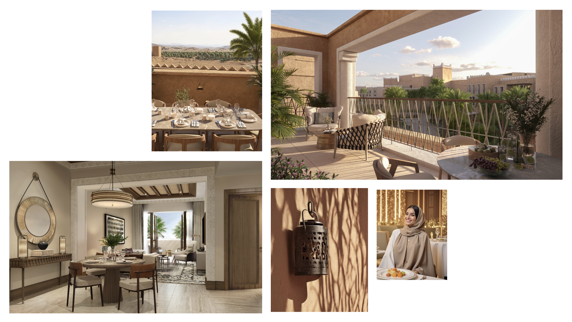 Raffles Residences Diriyah • Real Estate Branding • Conway+