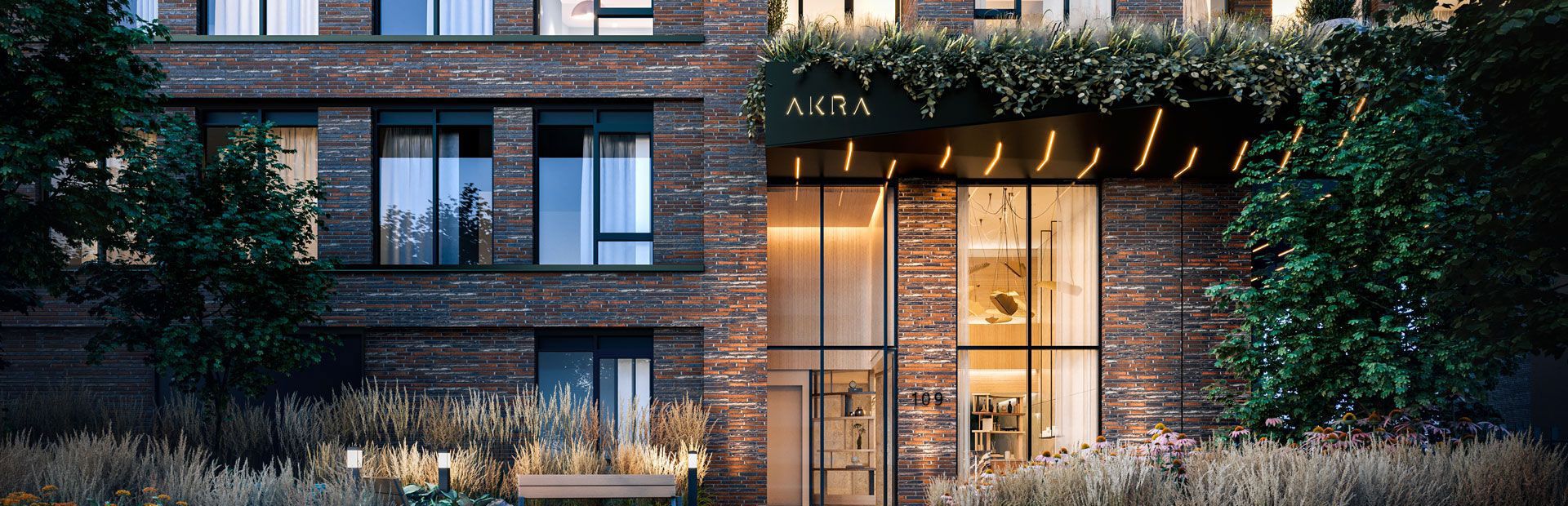 AKRA in Toronto Canada • Real Estate Branding • Conway+