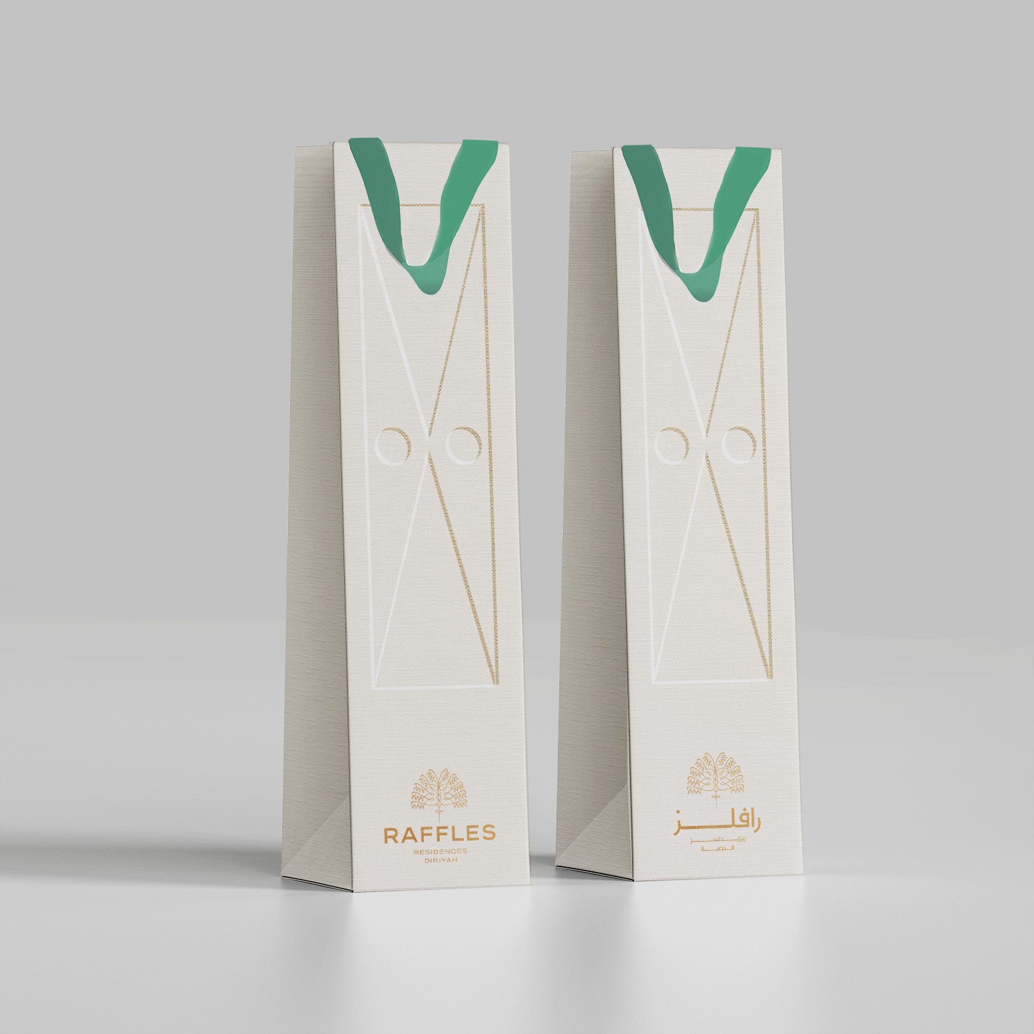 Raffles Residences Diriyah • Real Estate Branding • Conway+
