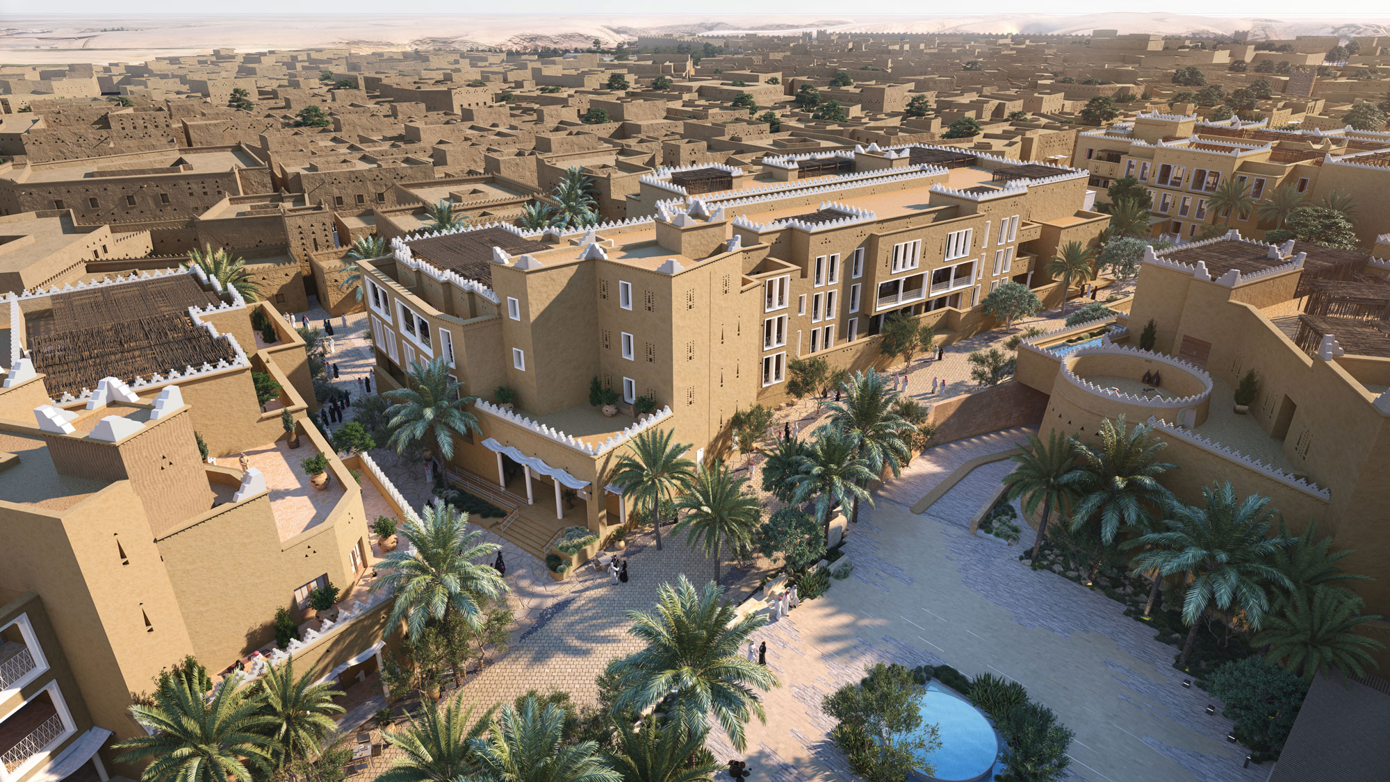 Raffles Residences Diriyah • Real Estate Branding • Conway+