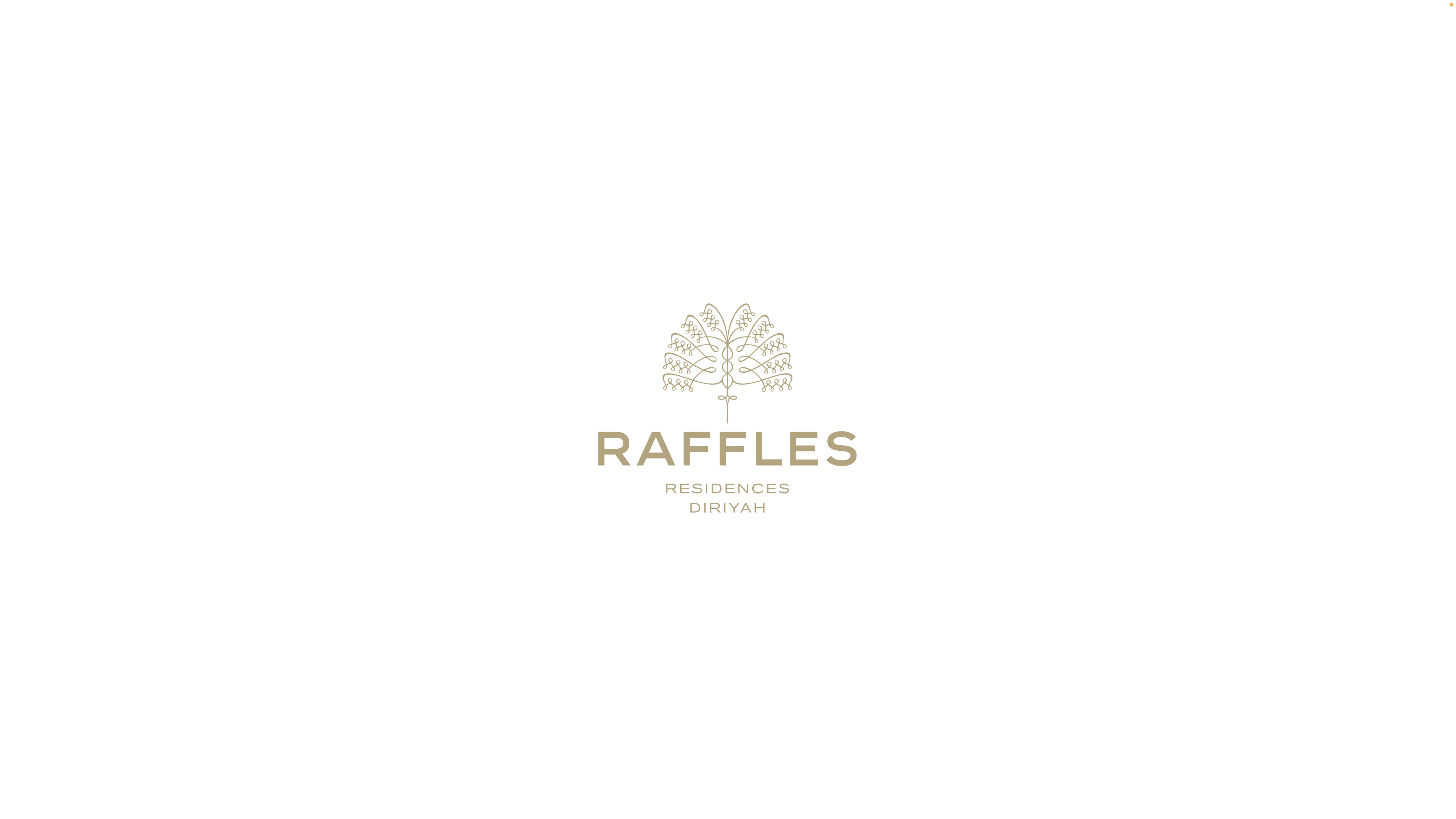 Raffles Residences Diriyah • Real Estate Branding • Conway+